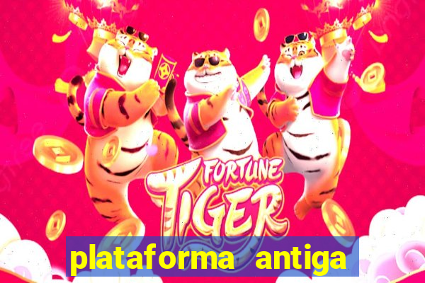 plataforma antiga de jogos